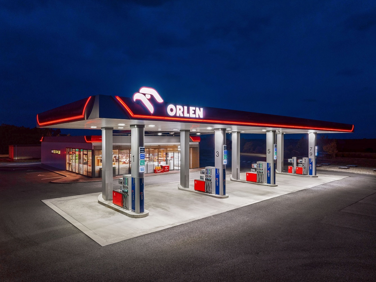 ORLEN Unipetrol - čerpacie stanice, elektromobilita, rýchlonabíjanie