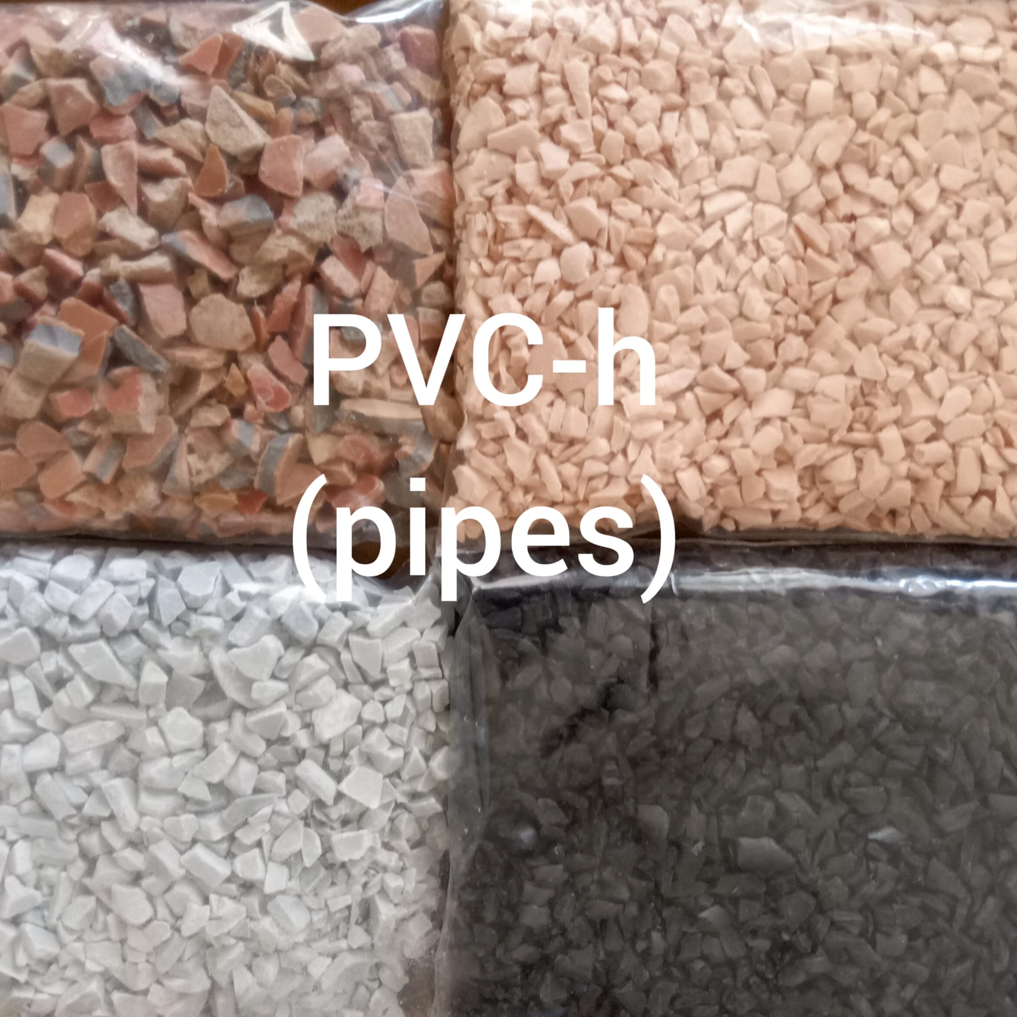 PVC - H drť z trubek