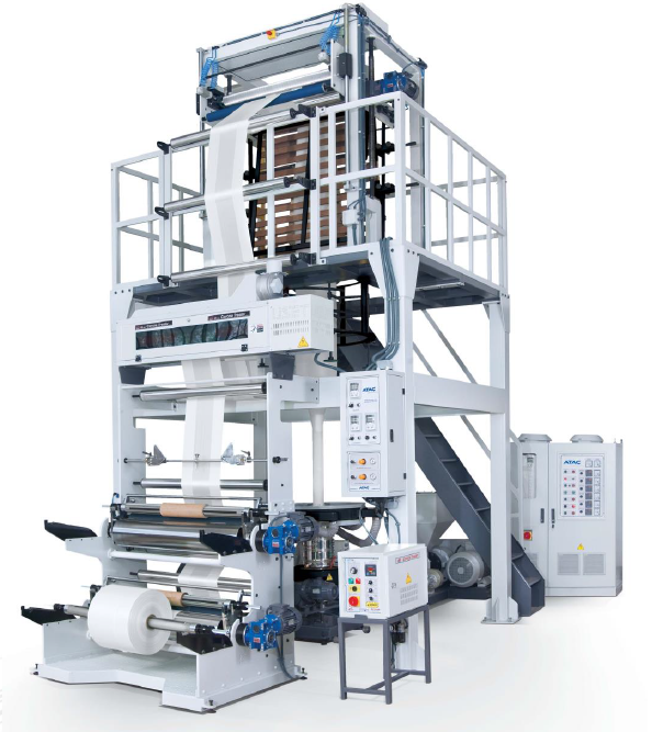 Extruzní linka ATAC SUPER B 1300 na vyfukování fólie